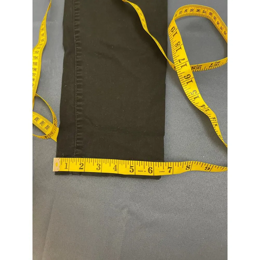 Express Men's Slim Fit Pants Color Black Size 29x30 Pre-owned - Picture 12 of 13